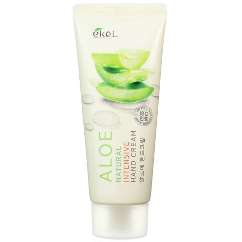 EKEL Крем для рук увлажняющий с экстрактом Алоэ Natural Intensive Hand Cream Aloe 100 #1