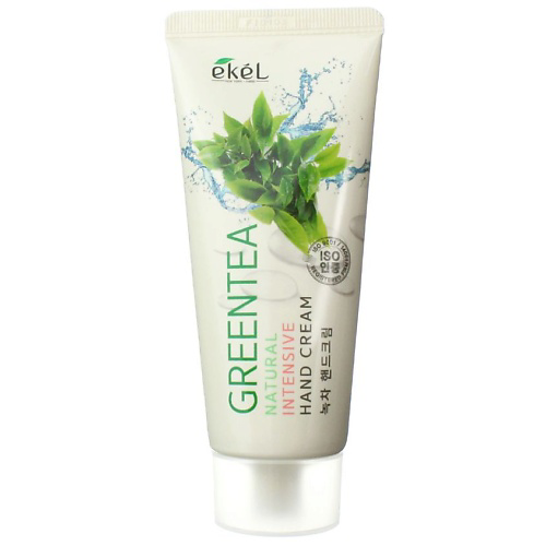 EKEL Крем для рук увлажняющий с Зеленым чаем Natural Intensive Hand Cream Green Tea 100 #1