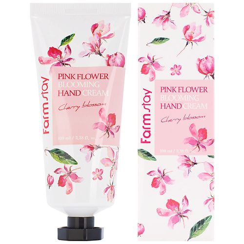 FARMSTAY Крем для рук с вишневым цветом Cherry Blossom Pink Flower Blooming Hand Cream 100 #1