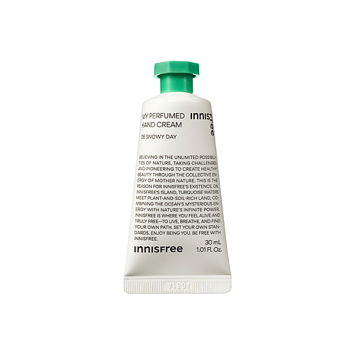 INNISFREE Парфюмированный крем для рук 05 Snowy Day My perfumed 30 #1