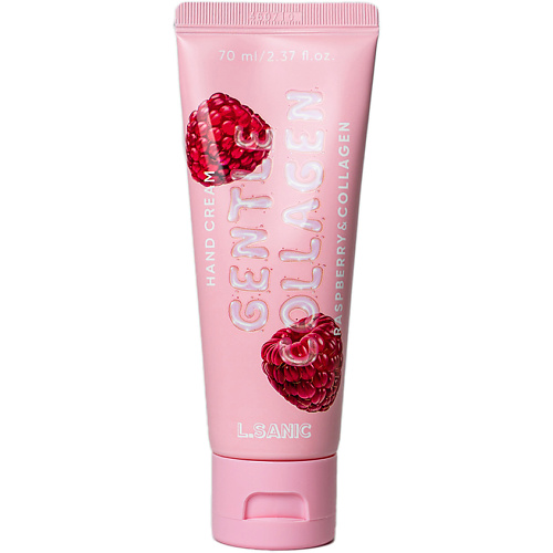 LSANIC Коллагеновый крем для рук с малиной Gentle Collagen Hand Cream 70 #1