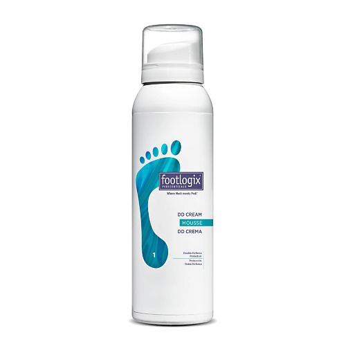 FOOTLOGIX "1" DD Cream Mousse Formula Крем-мусс двойная защита 125 #1