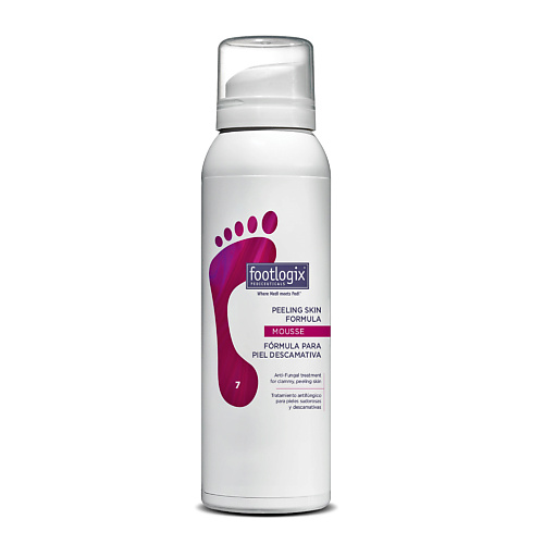 FOOTLOGIX "7" Peeling Skin Formula Мусс очищающий для ног 125 #1