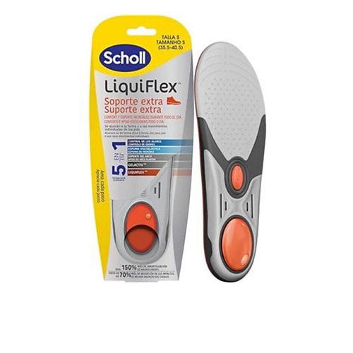 SCHOLL Стельки с усиленной поддержкой стопы LIQUIFLEX #Size 35.5–40.5 #1