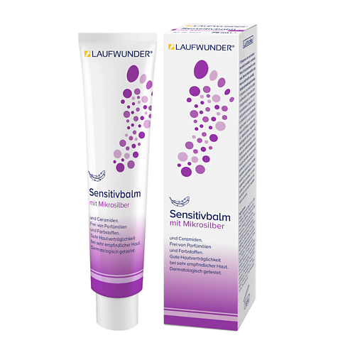 LAUFWUNDER Sensitivbalm Бальзам для чувствительной кожи ног  с микрочастицами серебра 75 #1