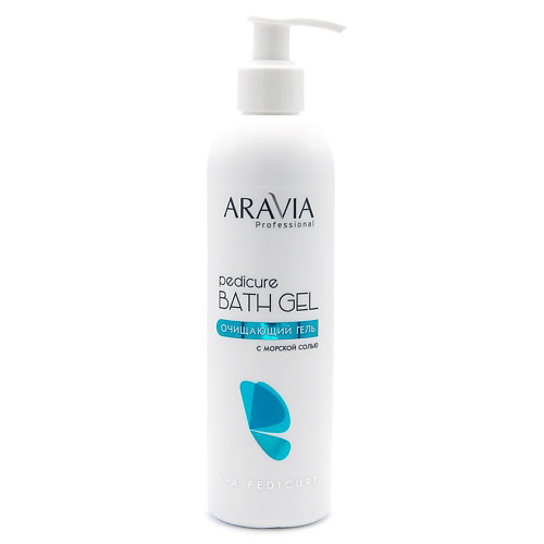 ARAVIA PROFESSIONAL Очищающий гель с морской солью Spa Pedicure Pedicure Bath Gel 300 #1