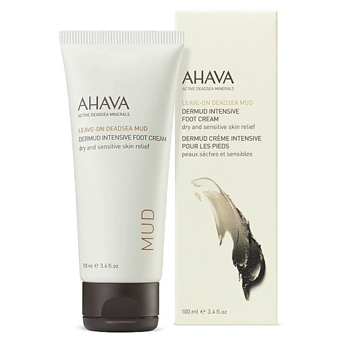 AHAVA Несмываемая маска для ног Leave-on Deadsea Mud #1