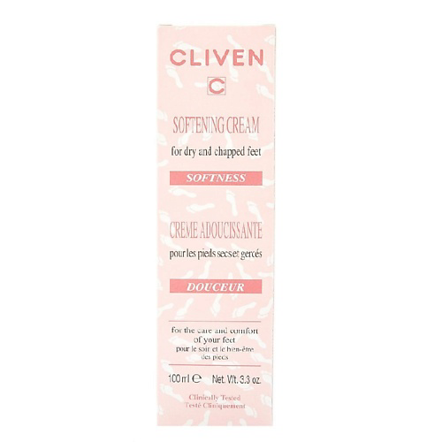 CLIVEN 9258 Крем смягчающий для сухих и потрескавшейся кожи ног 100 #1