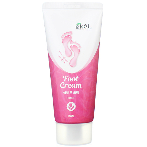 EKEL Крем для ног с Розой Увлажняющий Foot Cream Rose 100 #1