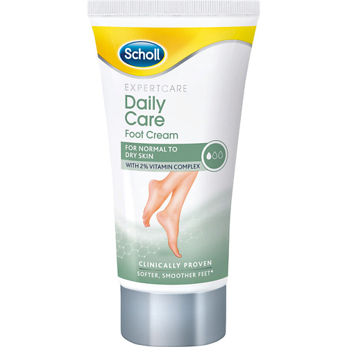 SCHOLL Крем для ног для нормальной и сухой кожи Foot Cream Expert Daily Care 150 #1