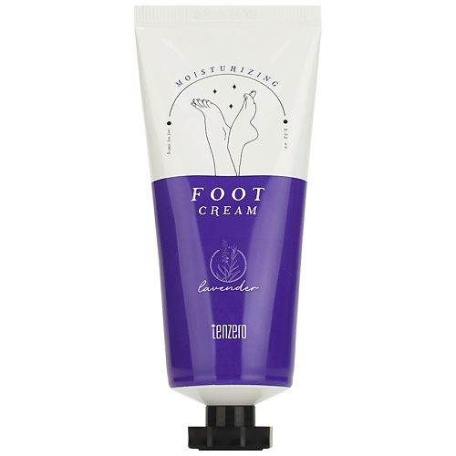 TENZERO Крем для ног увлажняющий с ароматом лаванды Lavender Moisturizing Foot Cream 100 #1