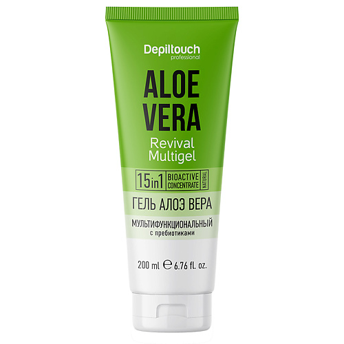 DEPILTOUCH PROFESSIONAL Гель алоэ вера мультифункциональный с пребиотиками Aloe Vera Revival Multigel 200 #1