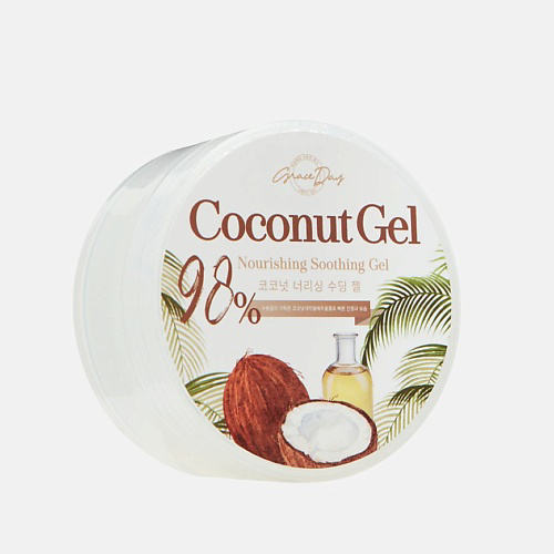 GRACE DAY Питательный успокаивающий гель с экстрактом кокоса Coconut Gel 300 #1