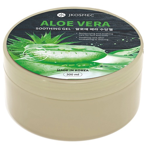 JKOSMEC Многофункциональный успокаивающий гель для лица и тела ALOE VERA MULTIFUNCTIONAL 300 #1