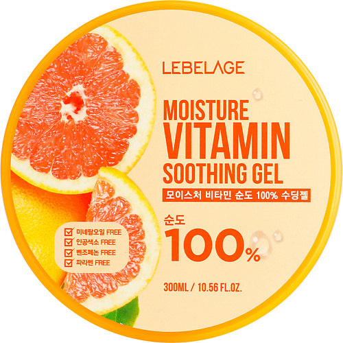 LEBELAGE Moisture Vitamin Soothing Gel Гель для кожи с витаминами 300 #1