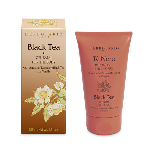 LERBOLARIO Гель-бальзам для тела "Черный чай" Black Tea Gel Balm 125 #1