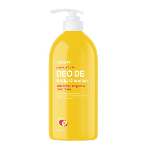 PEDISON Гель для душа с ароматом тропических фруктов DEO DE Body Cleanser Passion Fruits 750 #1