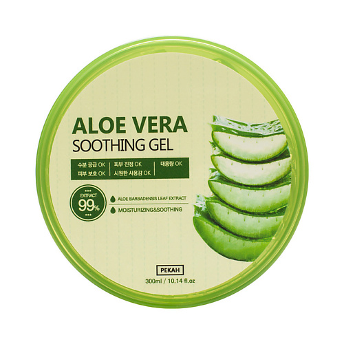 PEKAH Универсальный увлажняющий алоэ-гель Aloe Vera Soothing Gel 300 #1