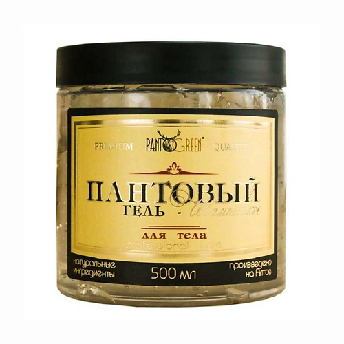 ЗЕЛЕНЫЙ АЛТАЙ Пантовый гель для лица и тела Pantogreen 500 #1