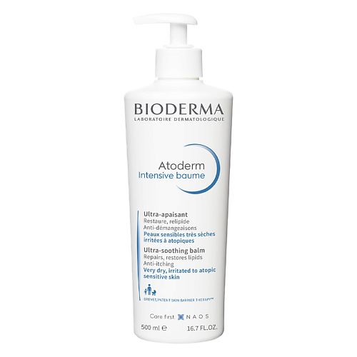 BIODERMA Бальзам для восстановления сухой и атопичной кожи лица и тела Atoderm 500 #1