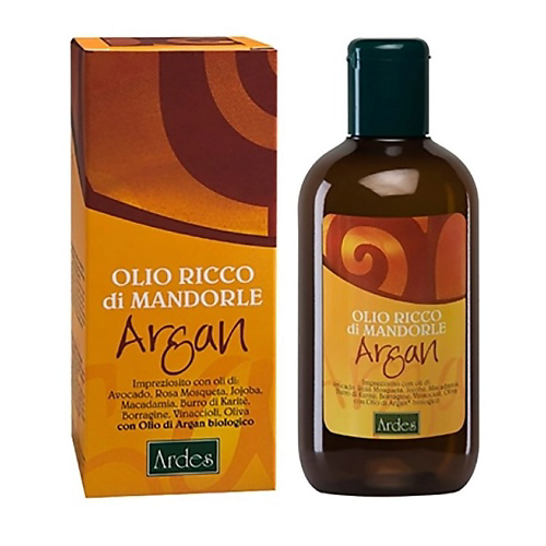 ARDES Масло холодного отжима сладкого миндаля и Арганы Olio Ricco di mandorle Argan 250 #1