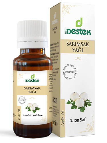 DESTEK Косметическое чесночное масло для кожи головы, для лица, для тела 20 #1