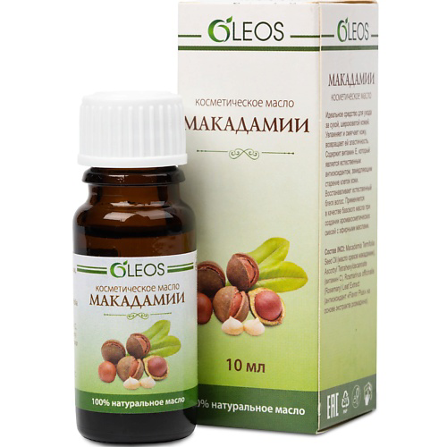 OLEOS Косметическое масло Макадамии 10 #1