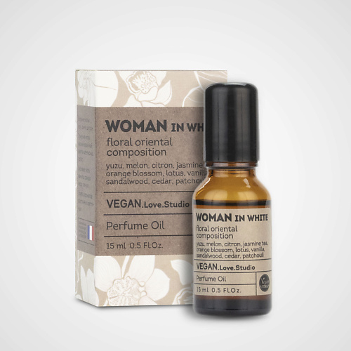 VEGAN.LOVE.STUDIO Парфюмерное масло для тела Woman In White Сладкий фруктовый цитрусовый 15 #1