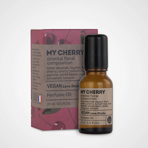 VEGAN.LOVE.STUDIO Парфюмерное масло для тела My Cherry 15 #1