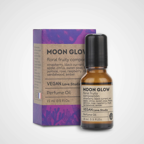 VEGAN.LOVE.STUDIO Парфюмерное масло для тела Moon Glow черная смородина малина фрезия сандал 15 #1
