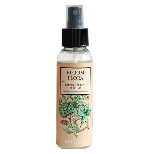 LIV DELANO Спрей-мист парфюмированный Fragrance mist parfume Bloom Flora 100 #1