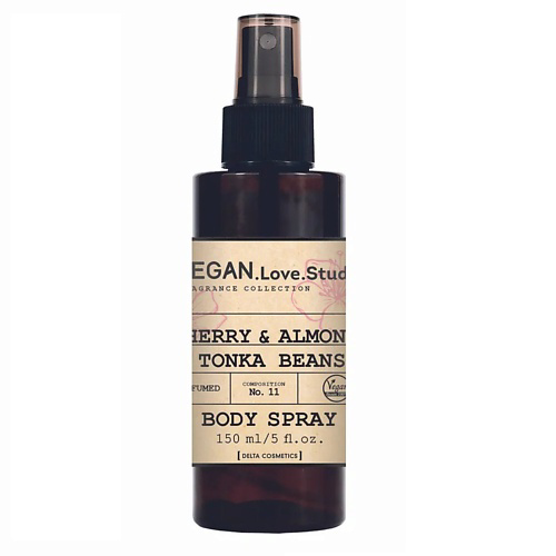 VEGAN.LOVE.STUDIO Спрей для тела Cherry, Almond, Tonka Beans вишня, миндаль, бобы тонка 150 #1