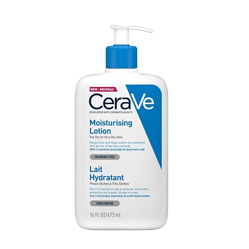 CERAVE Лосьон увлажняющий с церамидами For Dry to Very Dry Skin для очень сухой кожи 473 #1