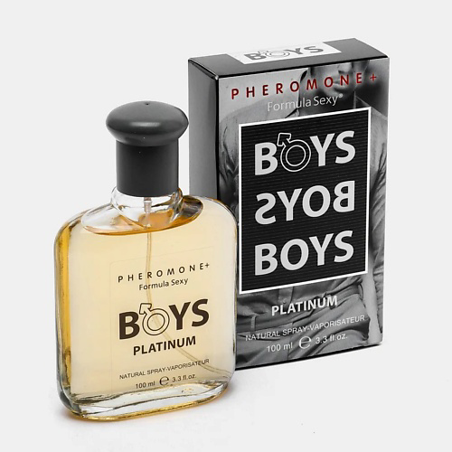 FORMULA SEXY Парфюмированный лосьон с феромонами Boys Platinum розмарин шалфей амбра 100 #1