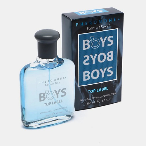 FORMULA SEXY Парфюмированный лосьон с феромонами Boys Top Label цитрусовые пряные древесные 100 #1