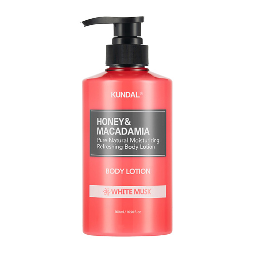 KUNDAL Лосьон для тела Белый мускус Honey & Macadamia Body Lotion 500 #1