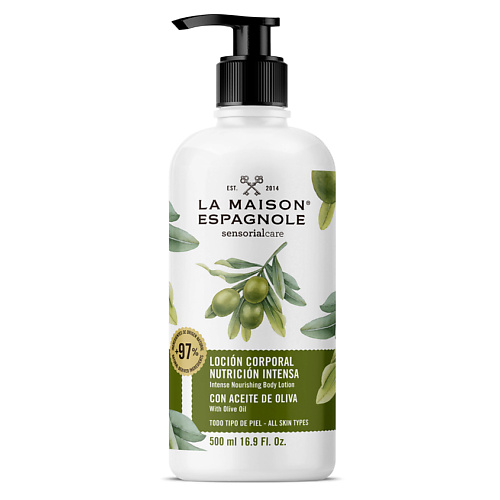 LA MAISON ESPAGNOLE Лосьон для тела питательный "Олива" Sensorialcare Intense Nourishing Body Lotion 500 #1
