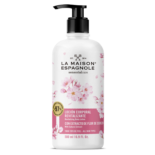 LA MAISON ESPAGNOLE Лосьон для тела восстанавливающий "Сакура" Sensorialcare Revitalizing Body Lotion 500 #1