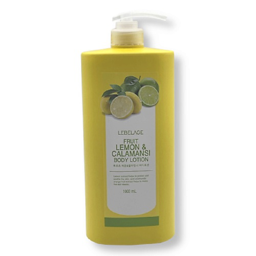 LEBELAGE Лосьон для тела с лимоном и каламанси FRUIT LEMON & CALAMANSI BODY 1000 #1
