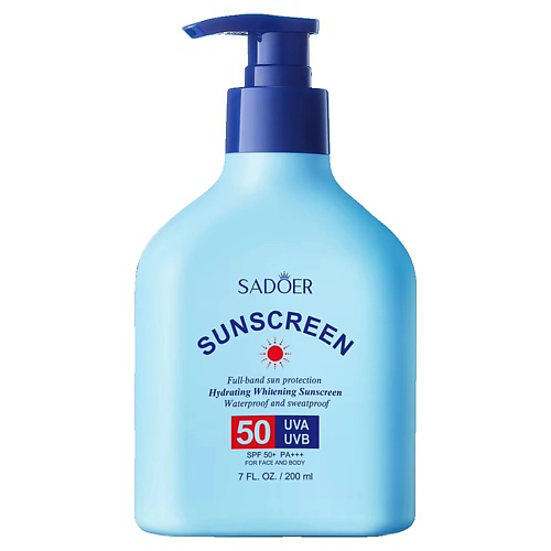 SADOER Лосьон SPF50+ PA+++ осветляющий и увлажняющий водостойкий 200 #1