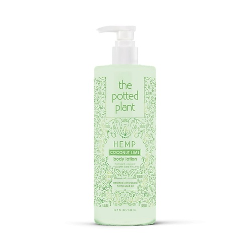 THE POTTED PLANT Лосьон для ухода за кожей  Coconut Lime Body Lotion 500 #1