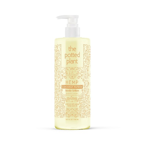 THE POTTED PLANT Лосьон для ухода за кожей Coconut Papaya Body Lotion 500 #1