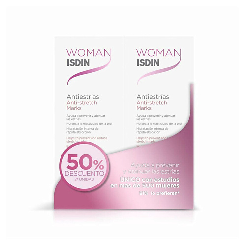 ISDIN Крем для тела против растяжек Anti-Stretch Mark Cream Isdin Woman 500 #1