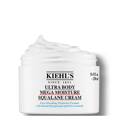 KIEHL'S Увлажняющий крем для тела Ultra Body Mega Moisture Squalane 250 #1