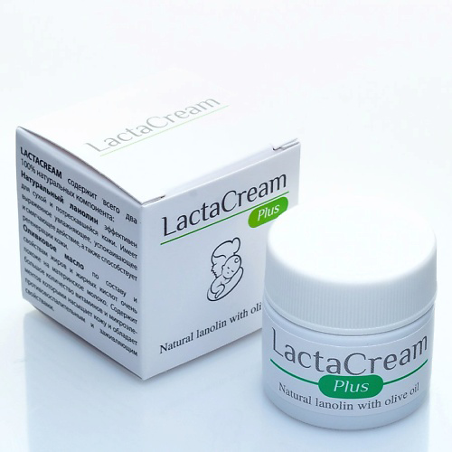 LACTACREAM Ланолин с оливковым маслом крем для ухода за кожей груди, лица и тела 20 #1