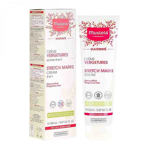 MUSTELA Крем против растяжек Stretch Marks Cream, без парфюмерной отдушки 150 #1