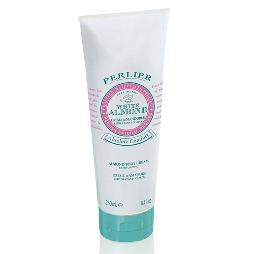 PERLIER Увлажняющий миндальный крем для тела White Almond 250 #1