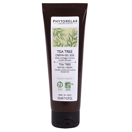 PHYTORELAX Крем для стрессированной кожи успокаивающий и увлажняющий с маслом чайного дерева 125 #1