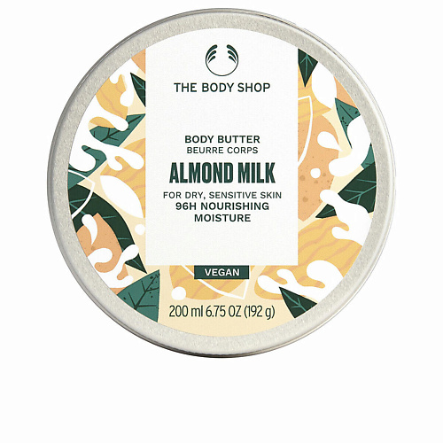 THE BODY SHOP Баттер с миндальным молочком для сухой и чувствительной кожи тела Almond Milk 200 #1