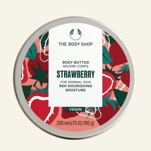 THE BODY SHOP Увлажняющий баттер для тела Strawberry для нормальной кожи 200 #1